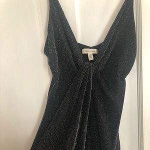 UO Glitter weave slinky dress